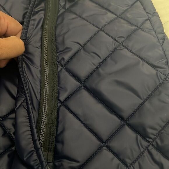 Ralph Lauren X quilted navy zipper golf skirt medium - Picture 4 of 6